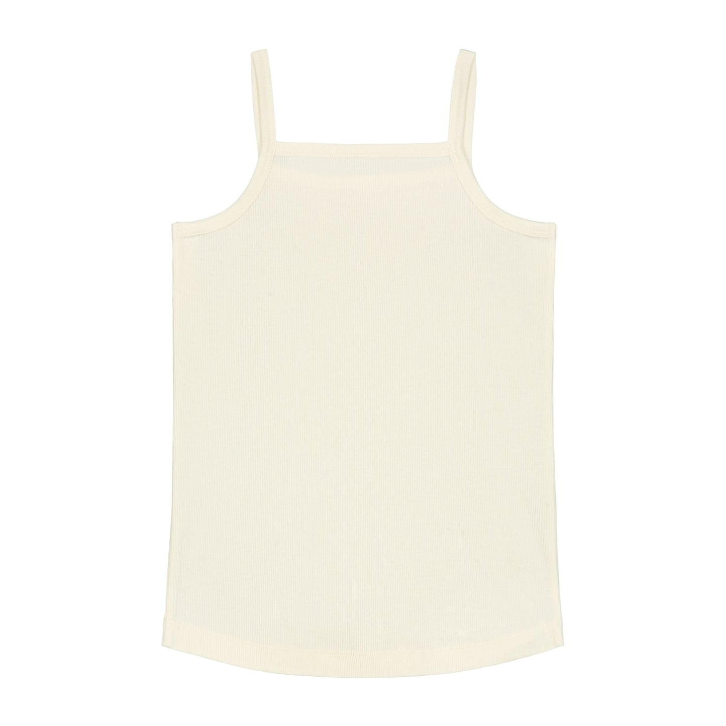 女童白色棉背心套装(2件)