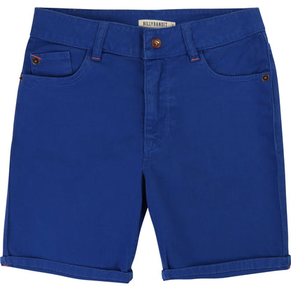 Boys Blue Cotton Shorts