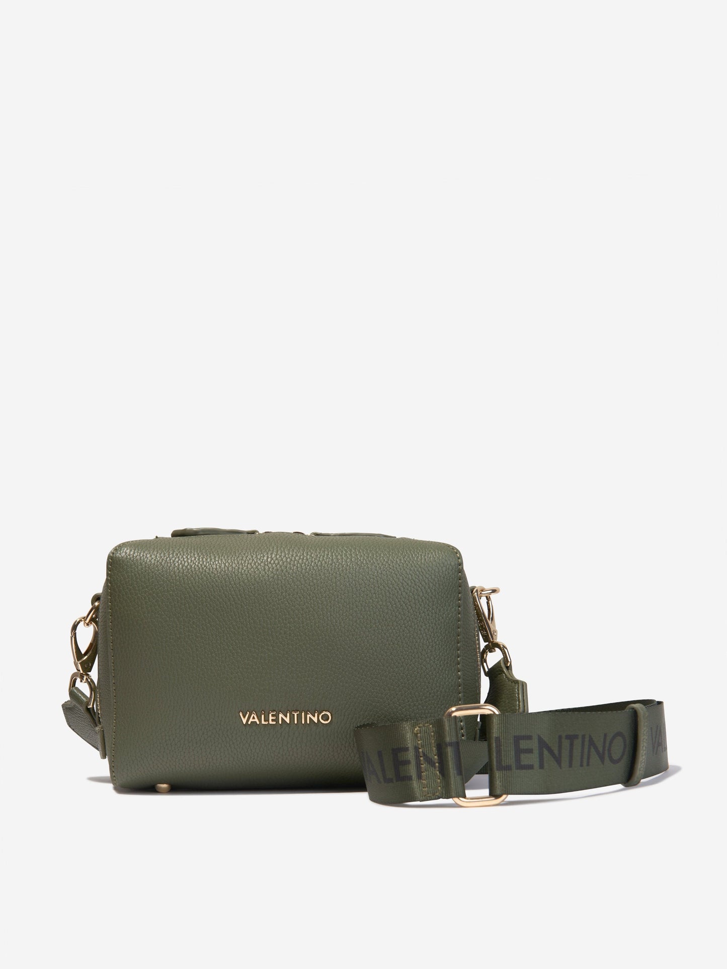Valentino Girls Pattie 相机包（绿色）（宽：19.5厘米）