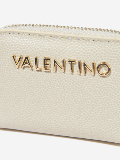 Valentino 女童 Divina 零钱包（米色）（宽：10 厘米）