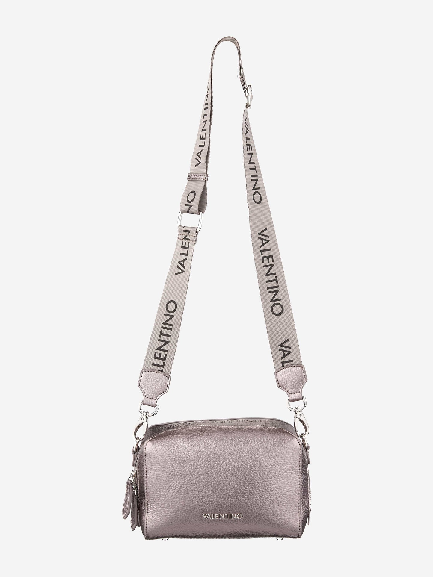 Valentino Girls Pattie 银色斜挎包（19.5 厘米）