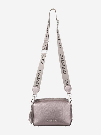 Valentino Girls Pattie 银色斜挎包（19.5 厘米）