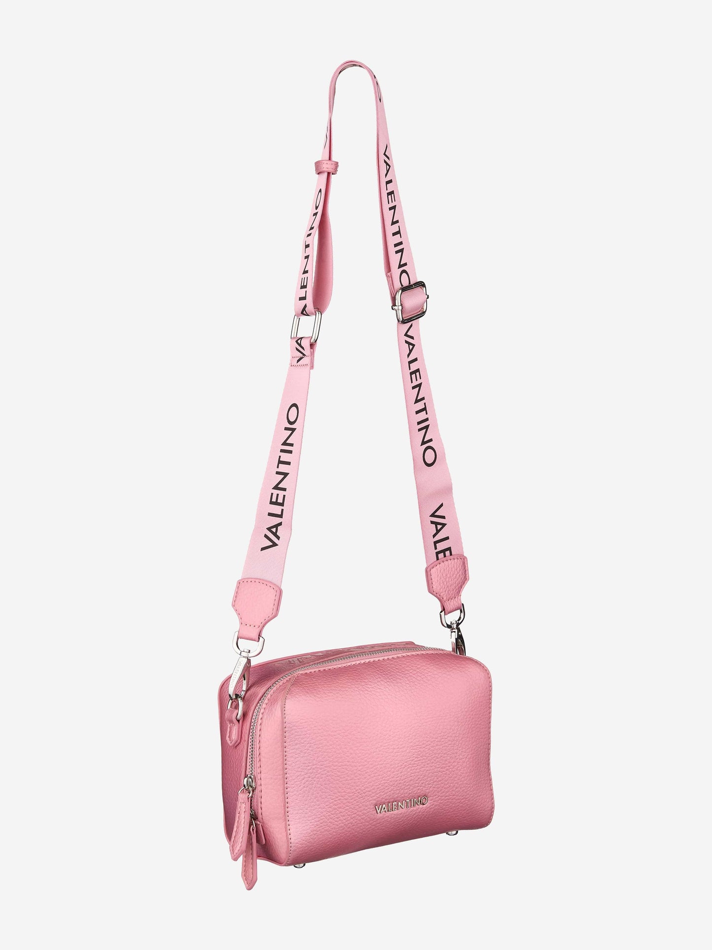 Valentino 女童 Pattie 斜挎包 粉色（19.5 厘米）
