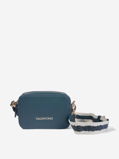 Valentino 女童 Zero Re 斜挎包 蓝色 (18 厘米)