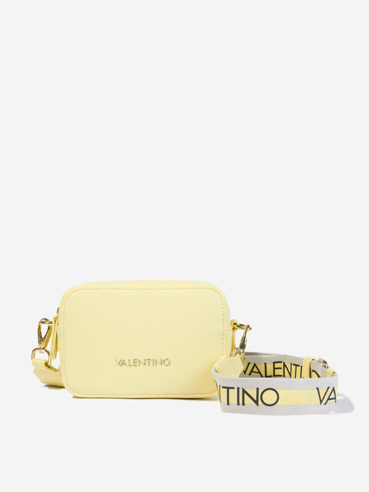 Valentino 女童 Zero Re 斜挎包 黄色 (18 厘米)