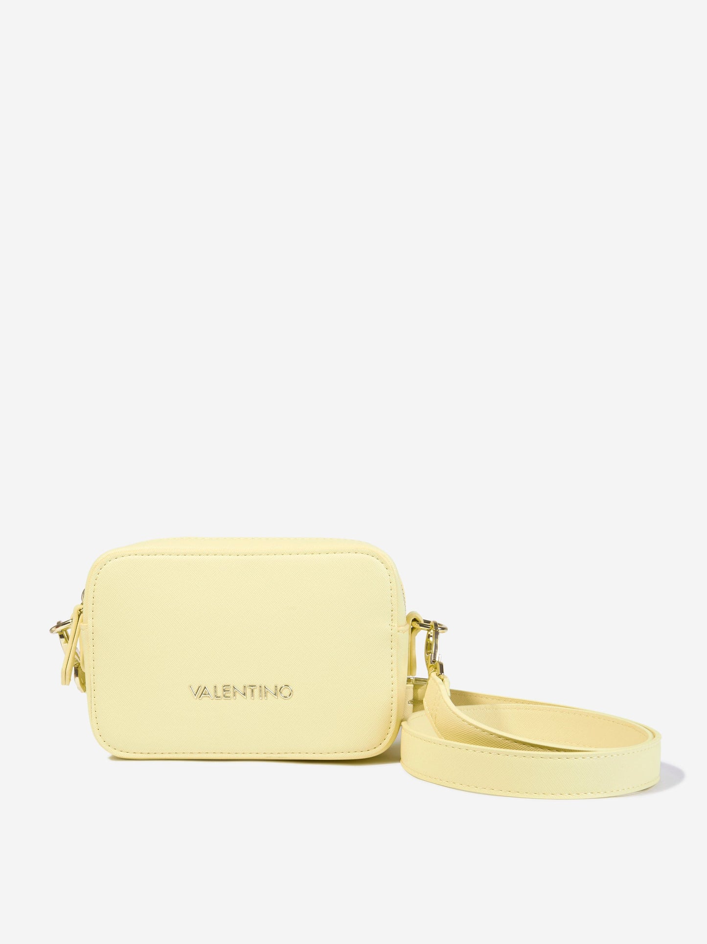 Valentino 女童 Zero Re 斜挎包 黄色 (18 厘米)