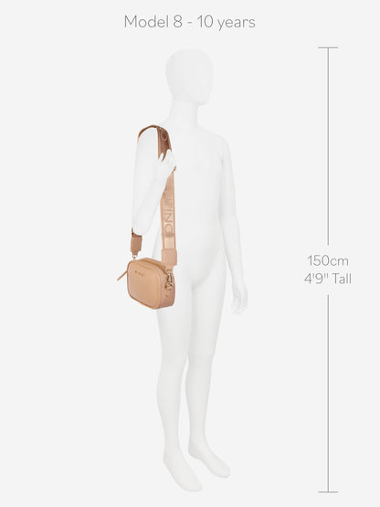 Valentino Girls Miramar 斜挎包 米色（20 厘米）