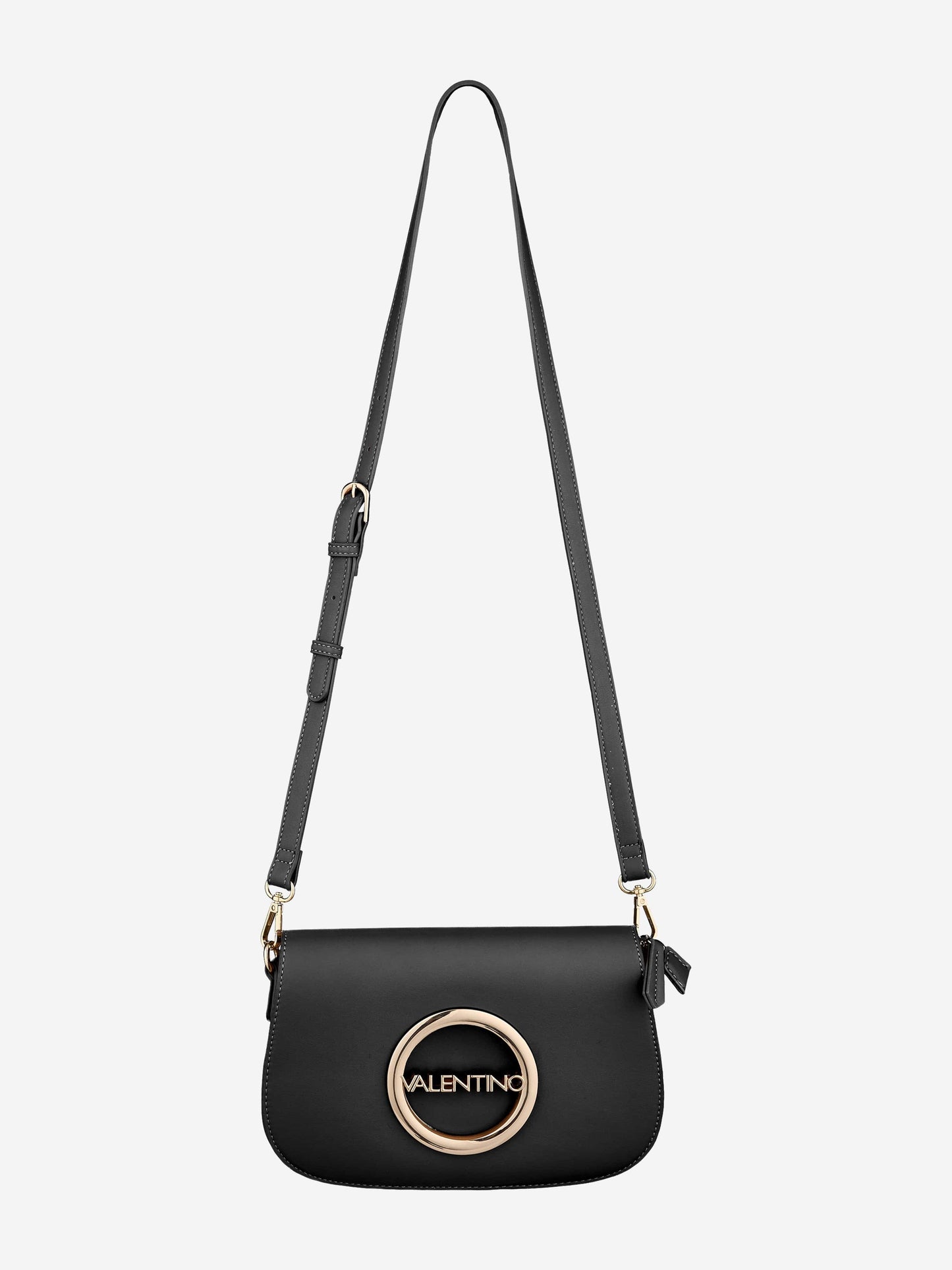 Valentino Girls Moses 翻盖包 黑色（26.5 厘米）