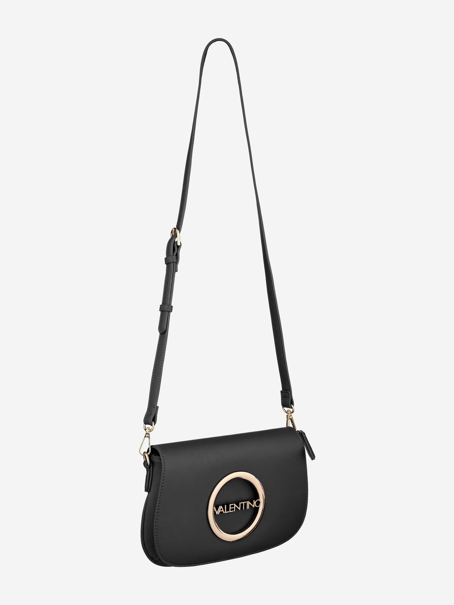 Valentino Girls Moses 翻盖包 黑色（26.5 厘米）