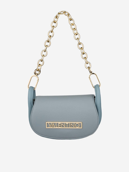 Valentino Girls Vinile 翻盖包（蓝色）（22 厘米）