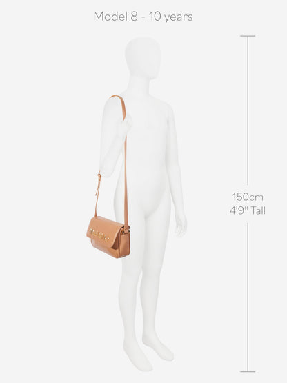 Valentino Girls Caprice 翻盖包 米色（22 厘米）