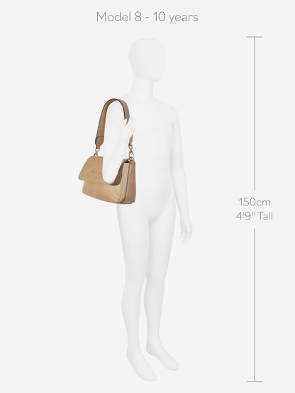Valentino Girls Naif Re 斜挎包 棕色（26.5 厘米）