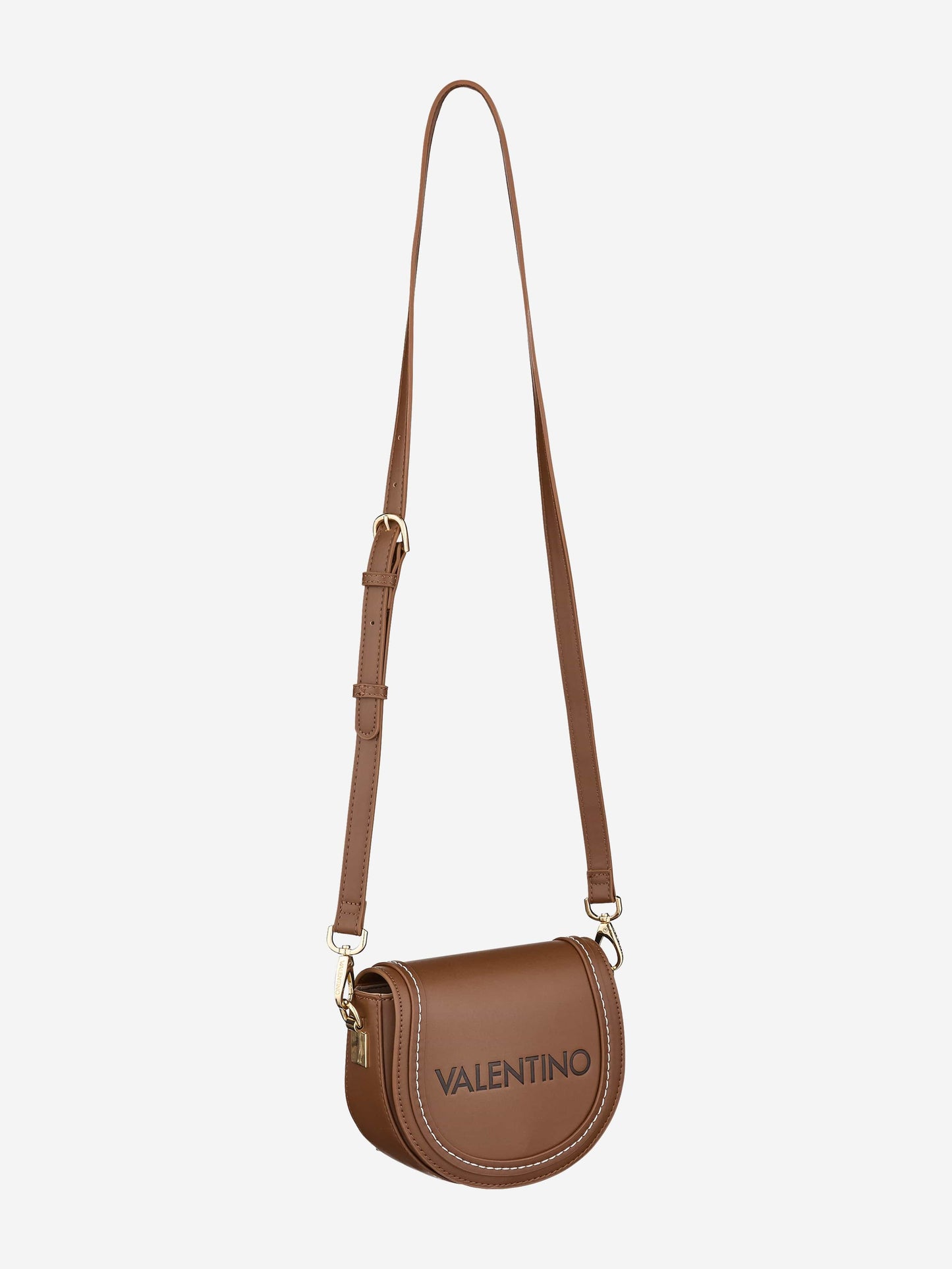 Valentino Girls Tonga Re 翻盖包 棕色（17.5 厘米）