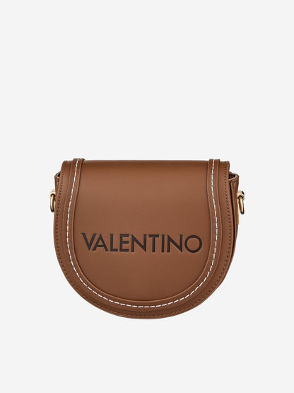 Valentino Girls Tonga Re 翻盖包 棕色（17.5 厘米）