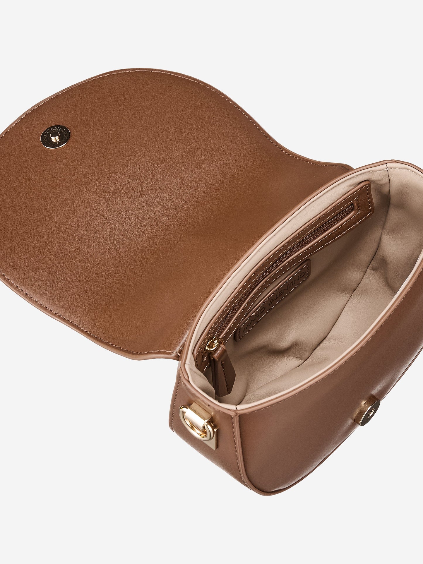 Valentino Girls Tonga Re 翻盖包 棕色（17.5 厘米）