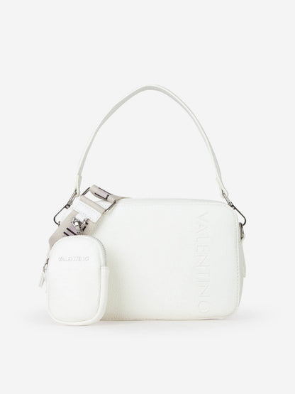Valentino 女童 Soho 斜挎包 白色（39.9 厘米）