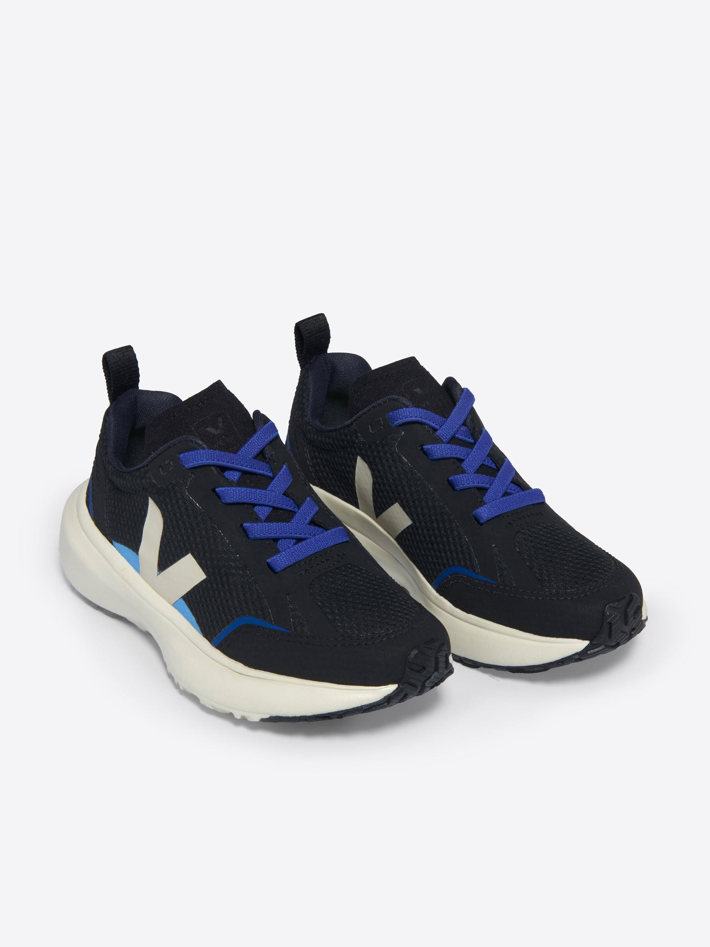 Kids Light Alveomesh Canary Trainers in Black