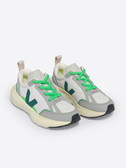 Kids Light Alveomesh Canary Trainers in White