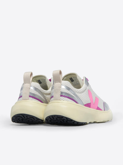 Girls Light Alveomesh Canary Trainers in Silver