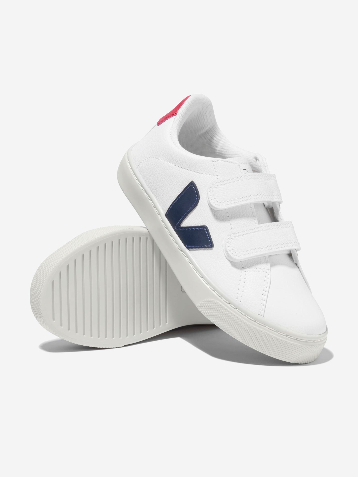 Veja Kids 小号 Esplar Velcro 运动鞋（白色）