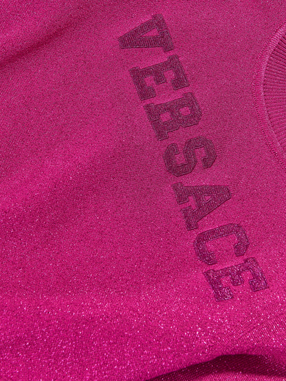 Versace 女童徽标针织毛衣（粉色）