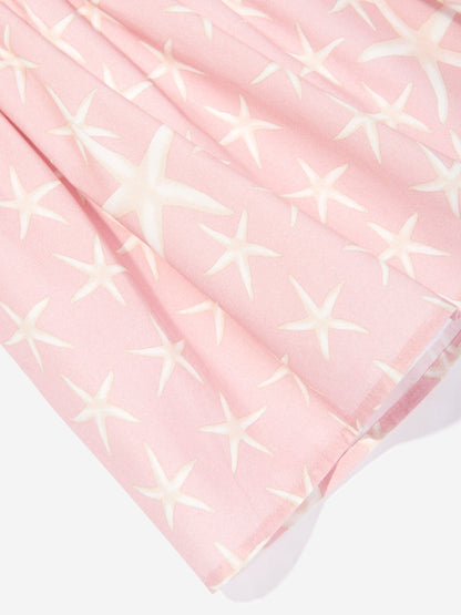 Versace 女婴粉色 Starfish Marina 连衣裙