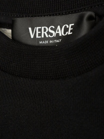 Versace 女童巴洛克运动衫（黑色）