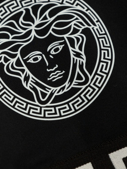 Versace 女童美杜莎徽标比基尼（黑色）
