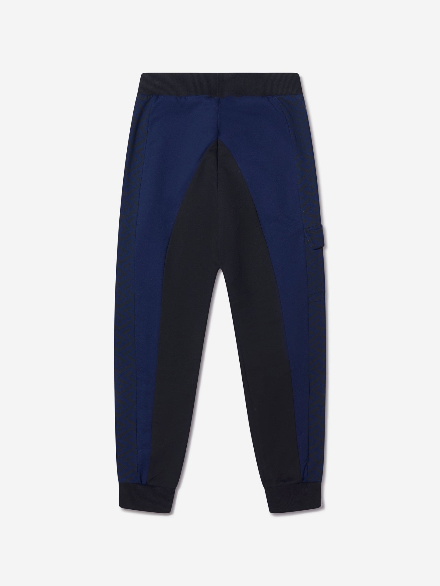 Versace Boys 棉质 La Greca 标志性饰边运动裤