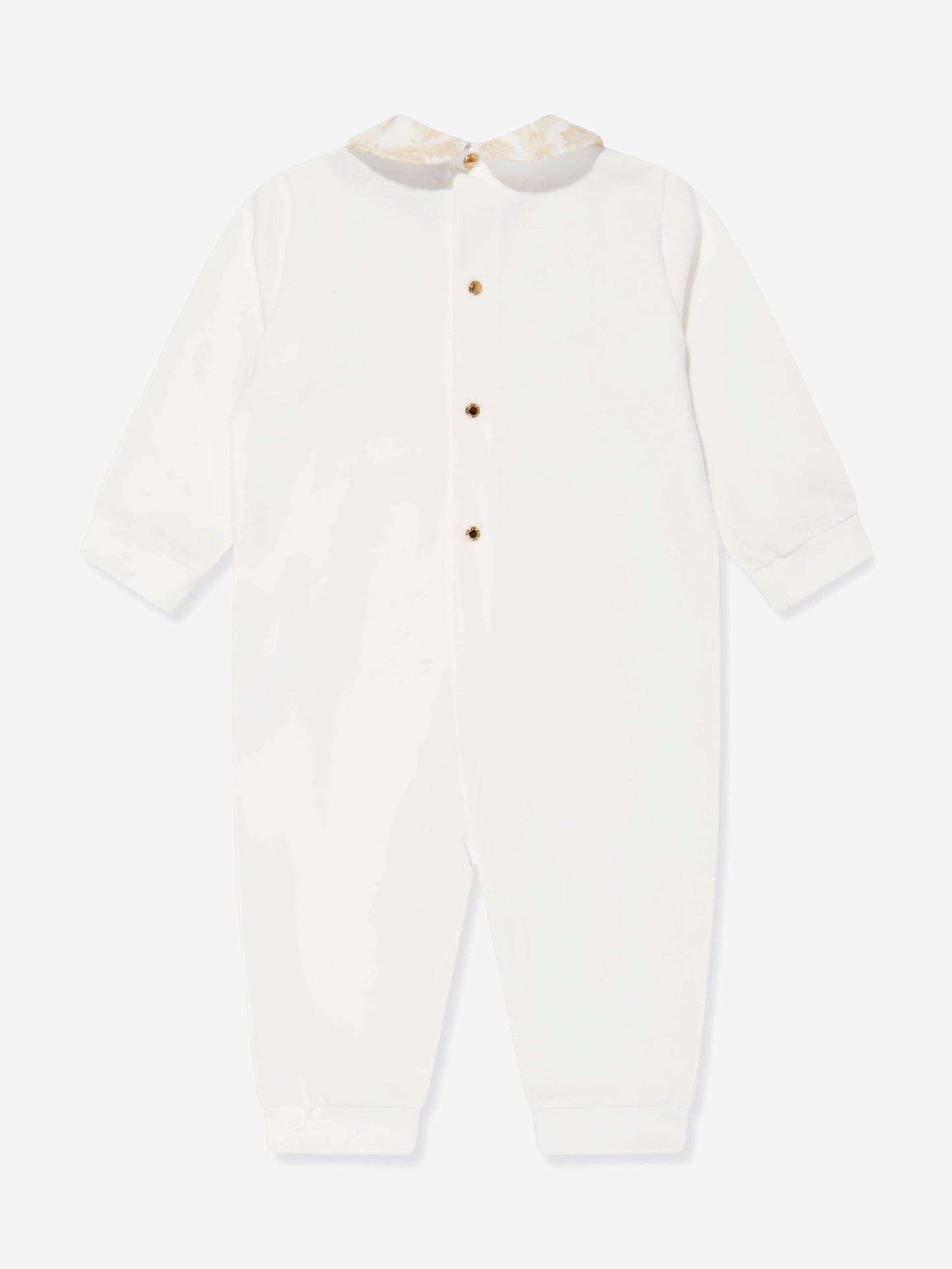 Versace Baby Barocco 白色连衣裤