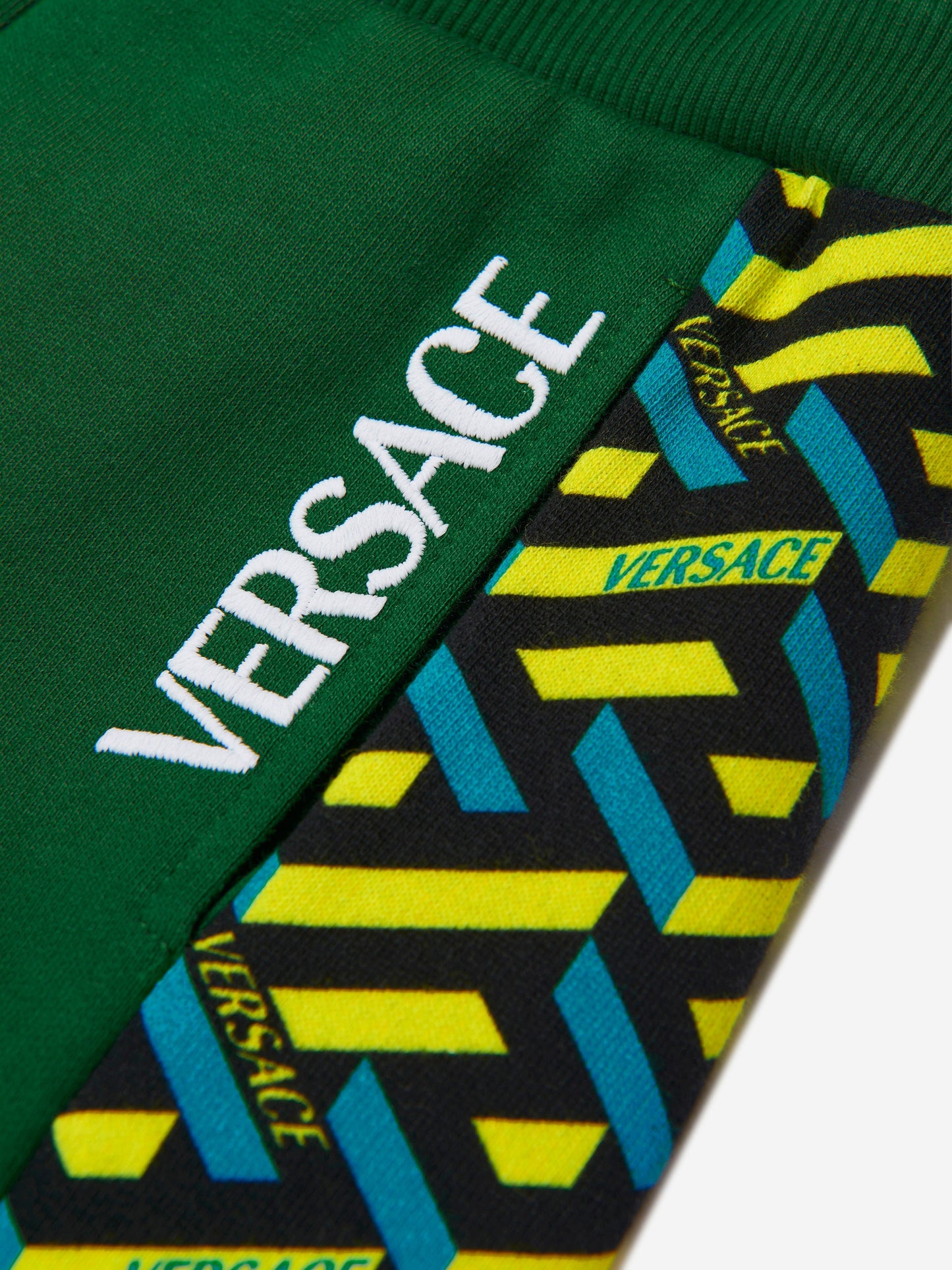 Versace 男童徽标慢跑裤