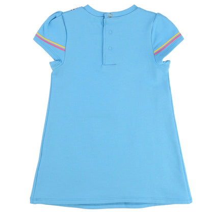 Baby Girls Blue Roller Skates Dress