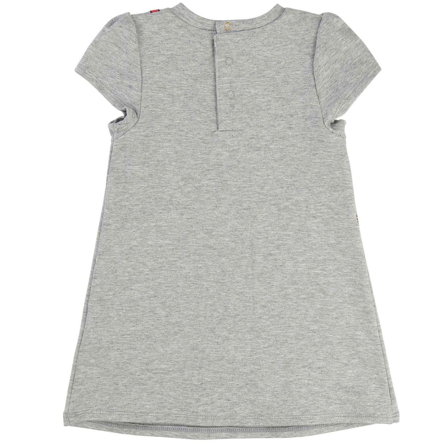 Baby Girls Grey Bag Printed Dress