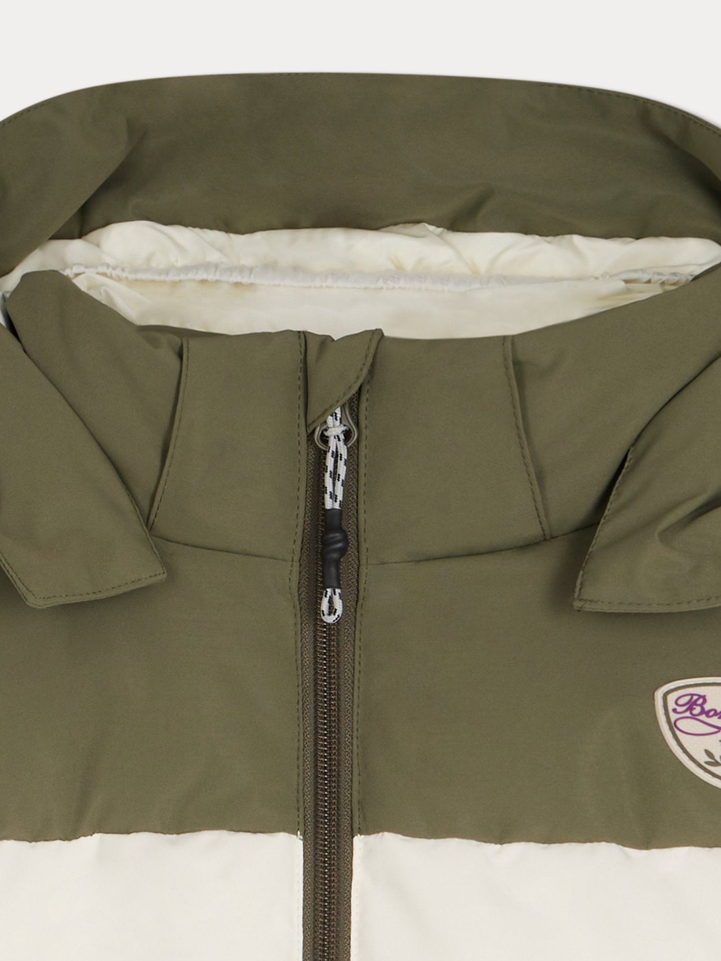 女童三色滑雪羽绒服