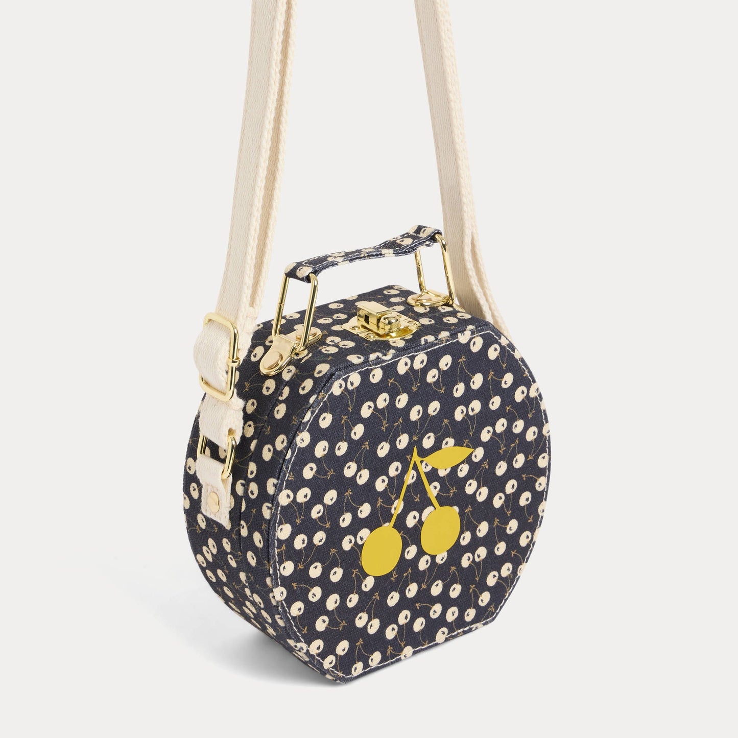 女童蓝色Logo手提包(17.5x14x4cm)