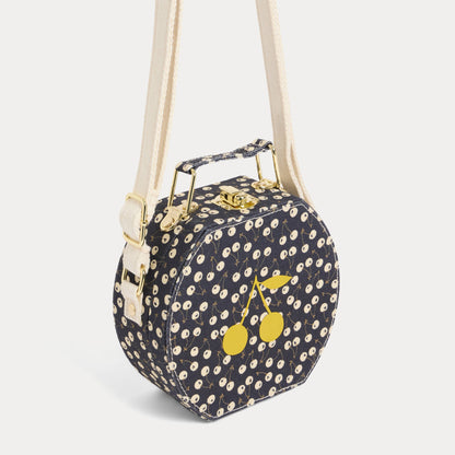 女童蓝色Logo手提包(17.5x14x4cm)