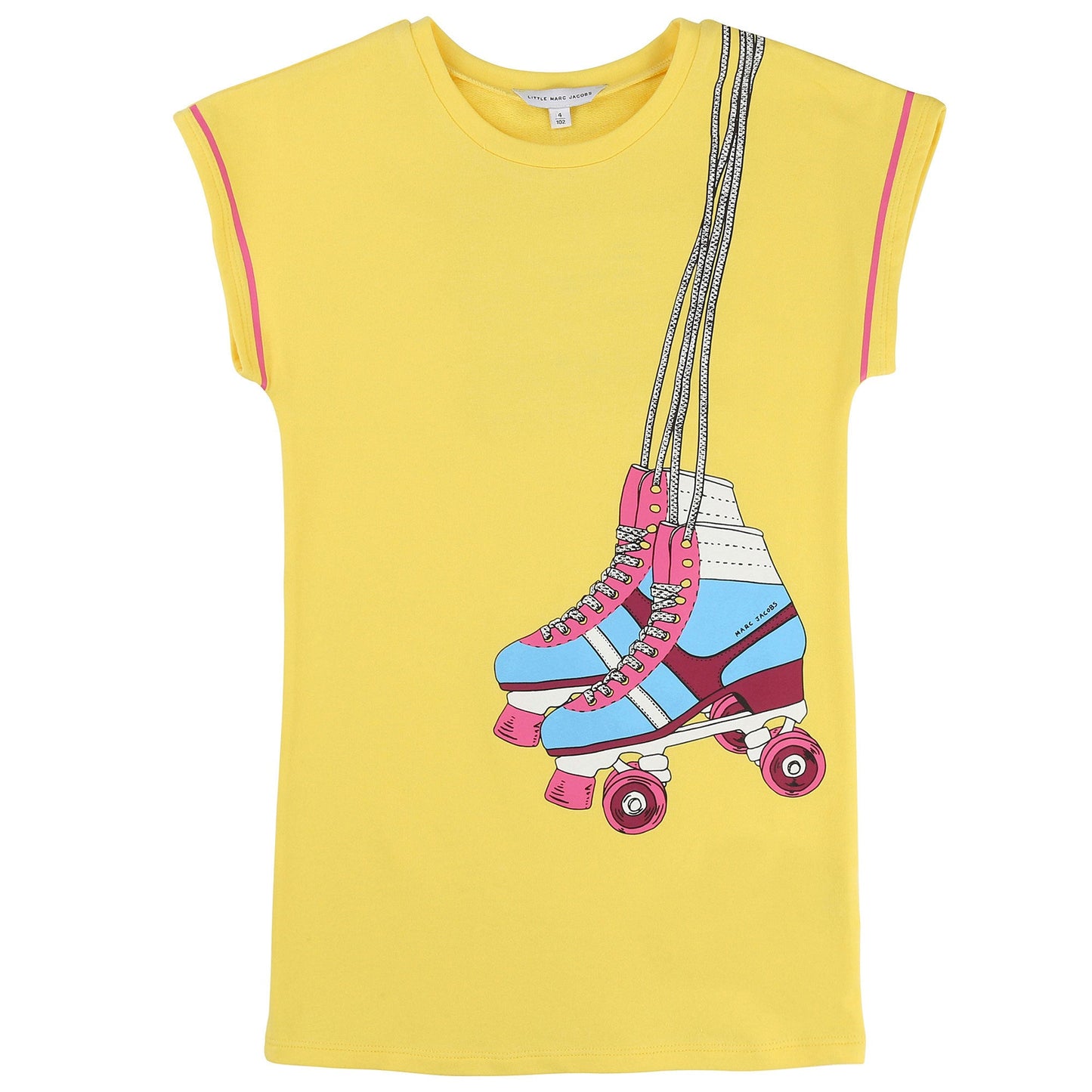 Girls Yellow Roller Skates Dress