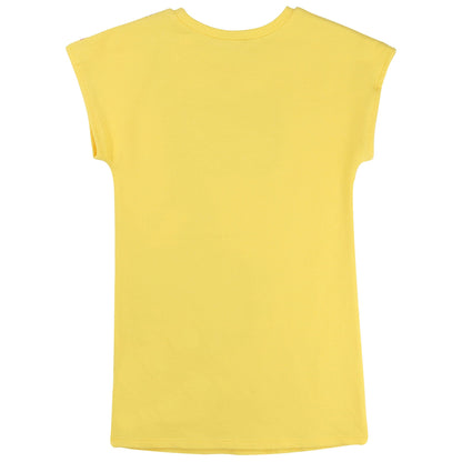 Girls Yellow Roller Skates Dress