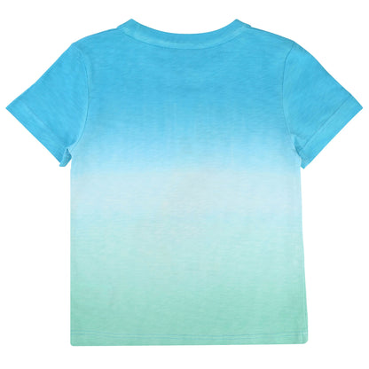 Boys & Girls Blue Cotton T-shirt