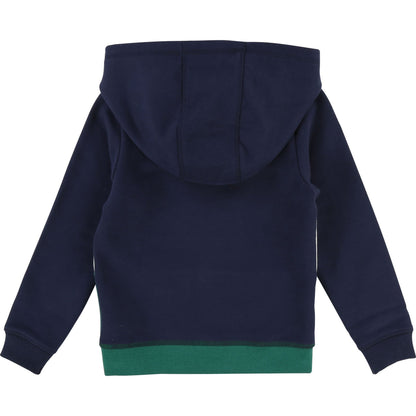 Girls Dark Indigo Cotton Sweatshirt