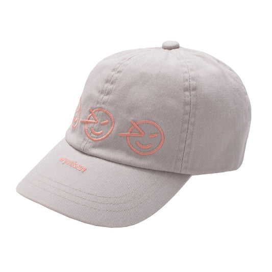 儿童浅灰色Logo棒球帽