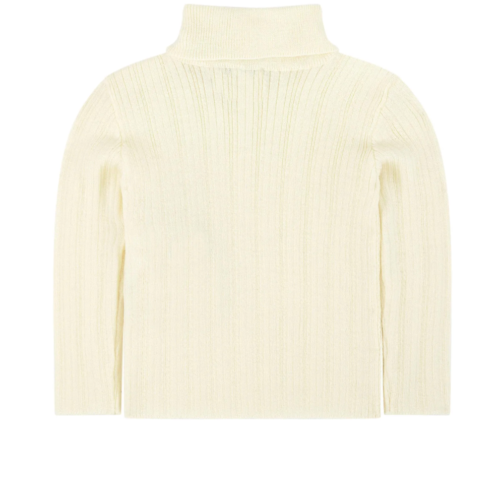 Baby Girls Milk GG Wool Turtleneck