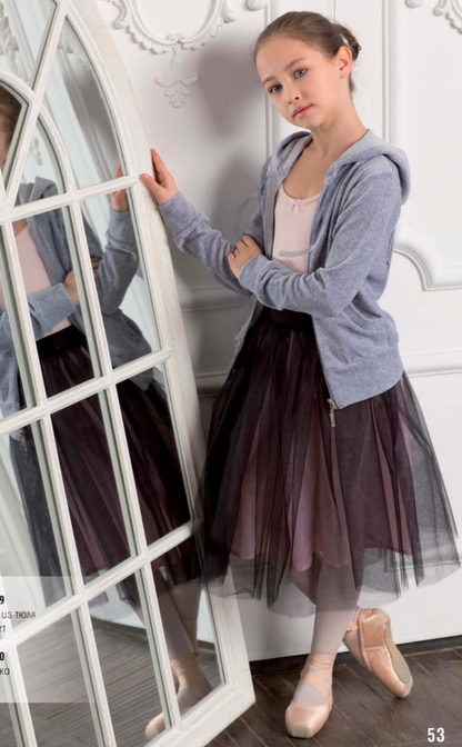 女童黑色芭蕾舞短裙