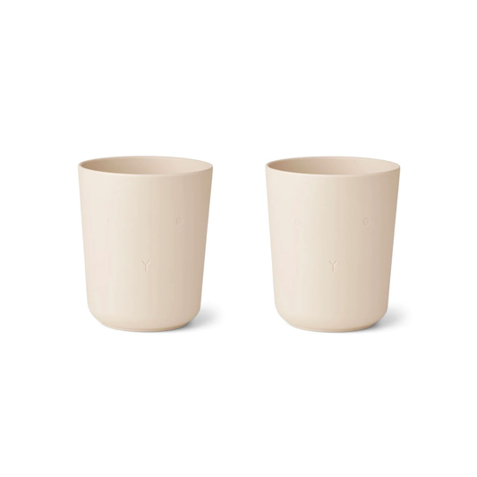 儿童米白色兔子杯(2件)