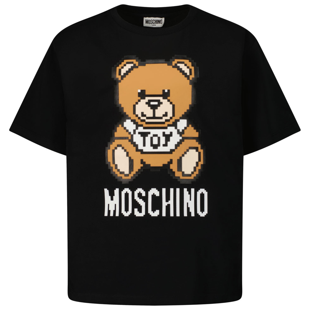 Boys & Girls Black Bear T-Shirt