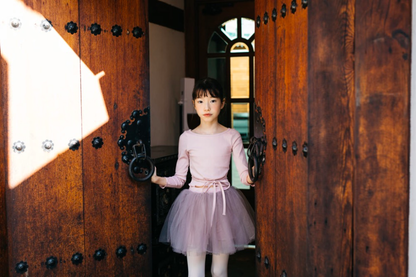 女童粉色芭蕾舞套装