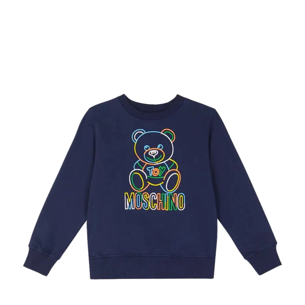 Boys & Girls Navy Bear Sweatshirt