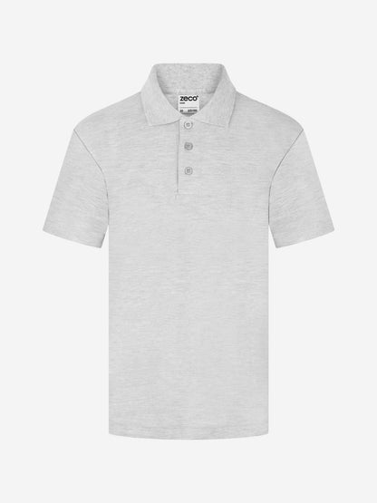 Zeco 儿童学校 Polo 衫（灰色）