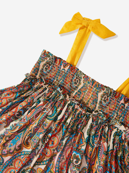 Zimmermann 女童佩斯利 Ottie 连衣裙（多色）