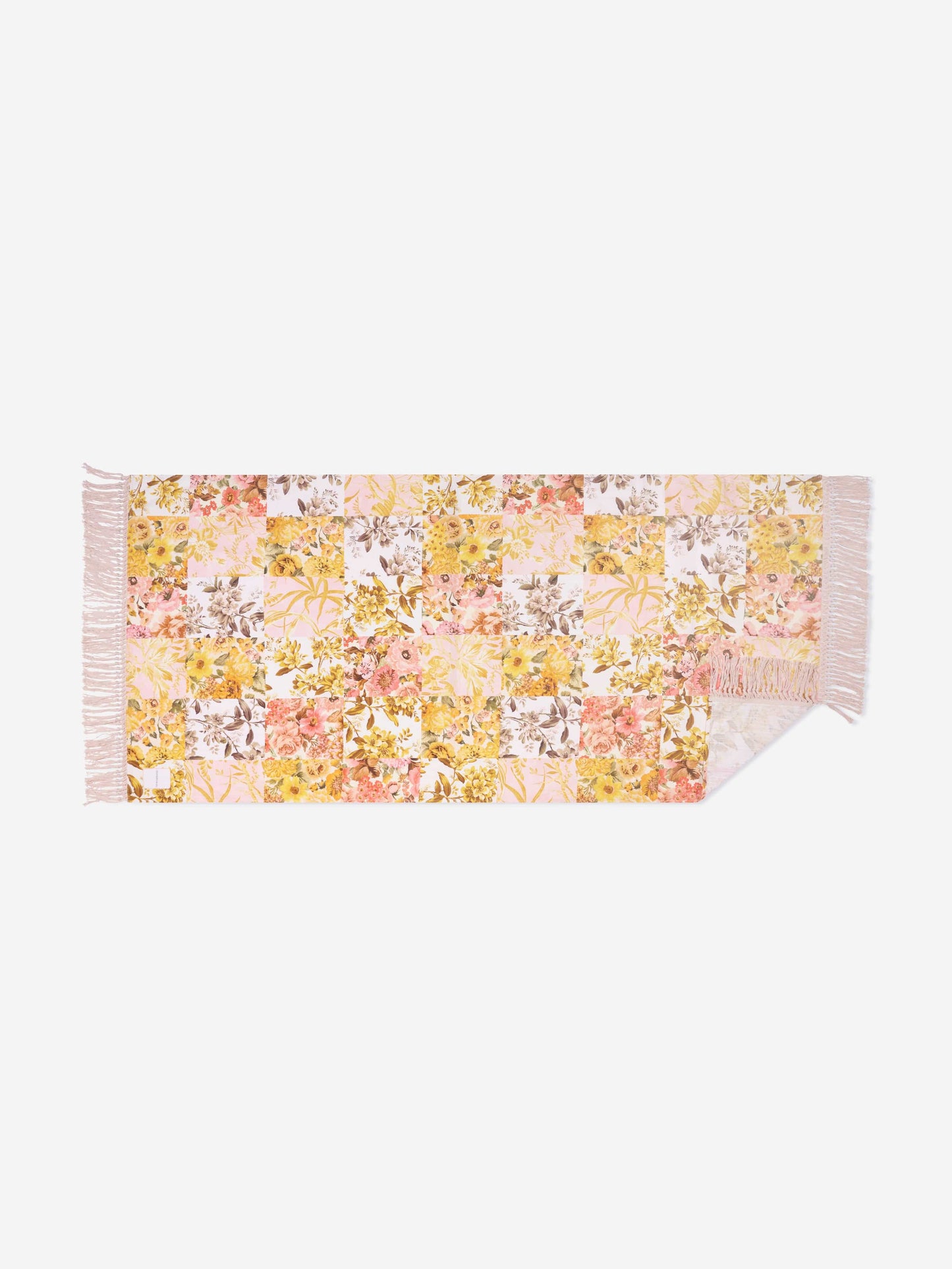 Zimmermann 女童拼贴花卉毛巾（黄色）